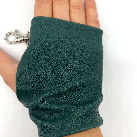 STOULS Leather Clutch Women's 3 Piece Set Green Pouches Wallet - Picture 14 of 14